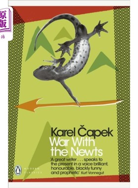 海外直订古英语 War with the Newts 与蝾螈的战争