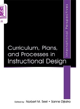 海外直订Curriculum, Plans, and Processes in Instructional Design: International Perspect 教学设计中的课程、计划和过