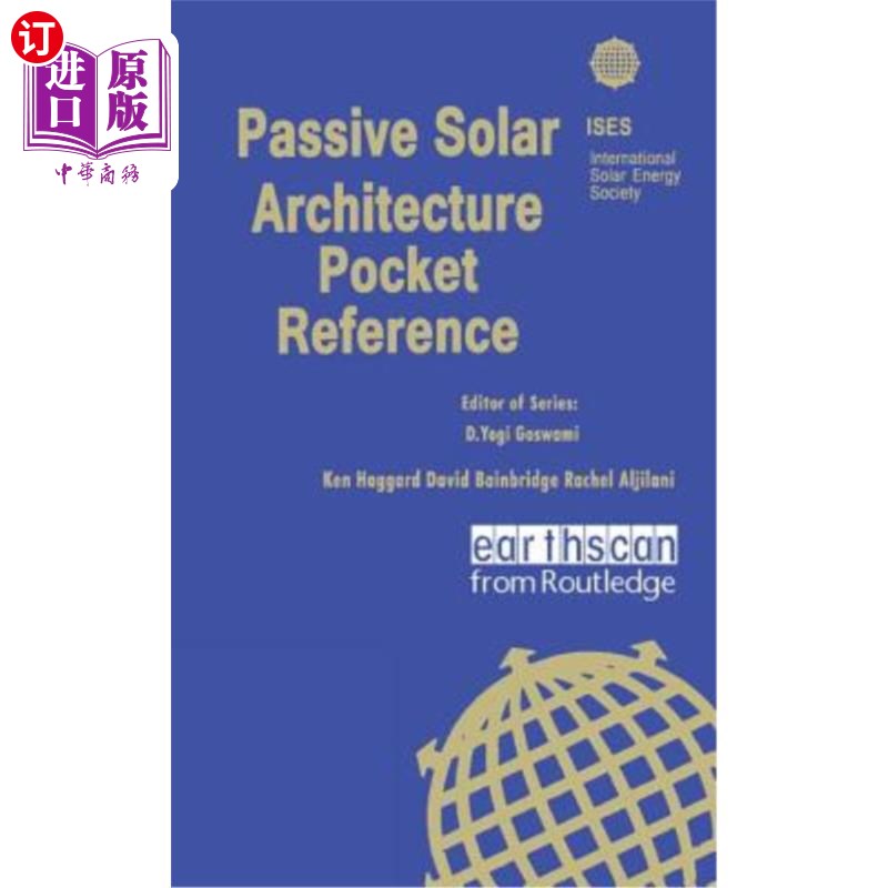 海外直订Passive Solar Architecture Pocket Reference 被动式太阳能建筑袖珍参考