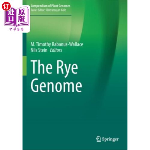 海外直订The Rye Genome 黑麦基因组