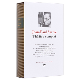 【法文版】诺贝尔文学奖得主1964年 让保罗萨特戏剧全集 七星文库 法文原版 Thé tre Complet Jean Paul Sartre