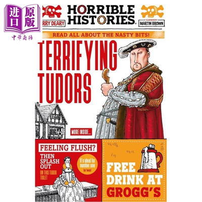 糟糕的都铎王朝 讨厌的历史 系列 Terrifying Tudors 英文原版 Terry Deary【中商原版】