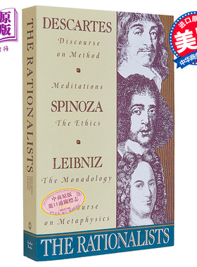 理性主义者笛卡尔 The Rationalists Descartes 英文原版 Rene Descartes Benedict de Spinoza 哲学【中商原版】