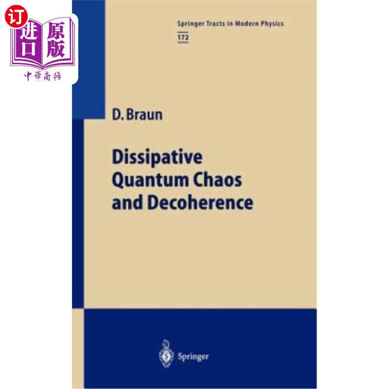 海外直订医药图书Dissipative Quantum Chaos and Decoherence 耗散量子混沌与退相干