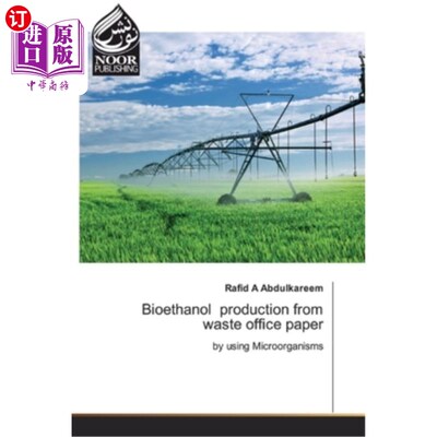 海外直订Bioethanol production from waste office paper