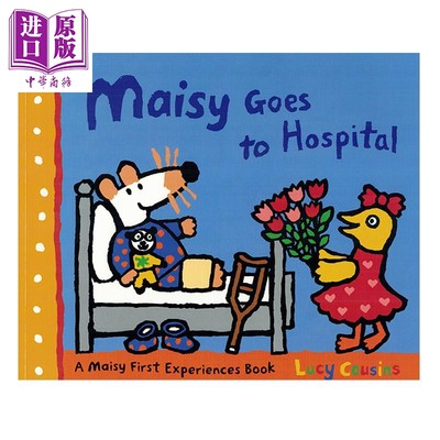 现货 小鼠波波系列 Maisy Goes to Hospital 小鼠波波去医院 低幼早教启蒙认知绘本 平装 英文原版 3-6岁 小鼠波波【中商原版】