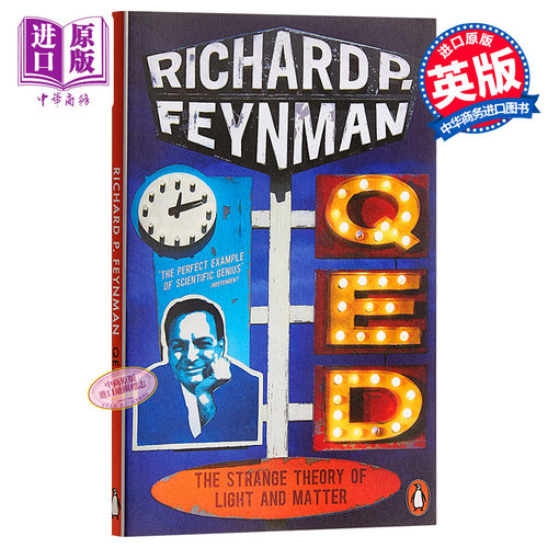 QED:光和物质的奇妙理论 英文原版 QED - The Strange Theory of Light and Matter (Penguin Press Science)Feynman 【中商?