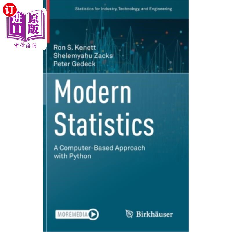 海外直订Modern Statistics: A Computer-Based Approach with Python 现代统计学:基于计算机的Python方法