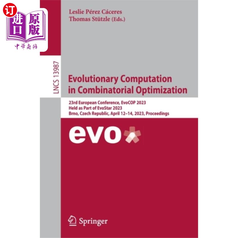 海外直订Evolutionary Computation in Combinatorial Optimi... 组合优化中的进化计算