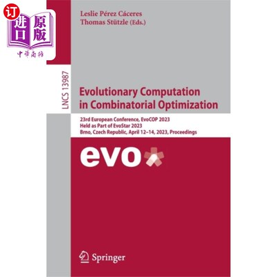 海外直订Evolutionary Computation in Combinatorial Optimi... 组合优化中的进化计算