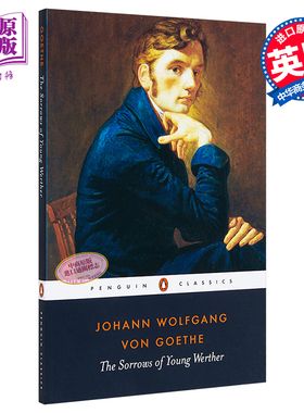 预售 歌德：少年维特的烦恼 英文原版 The Sorrows of Young Werther Goethe【中商原版】