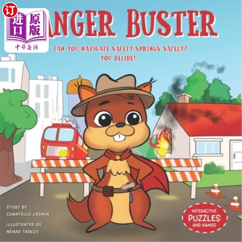 海外直订Danger Buster: Can You Navigate Safety Springs Safely? YOU DECIDE! 危险终结者：你能安全地驾驭安全弹簧吗？你