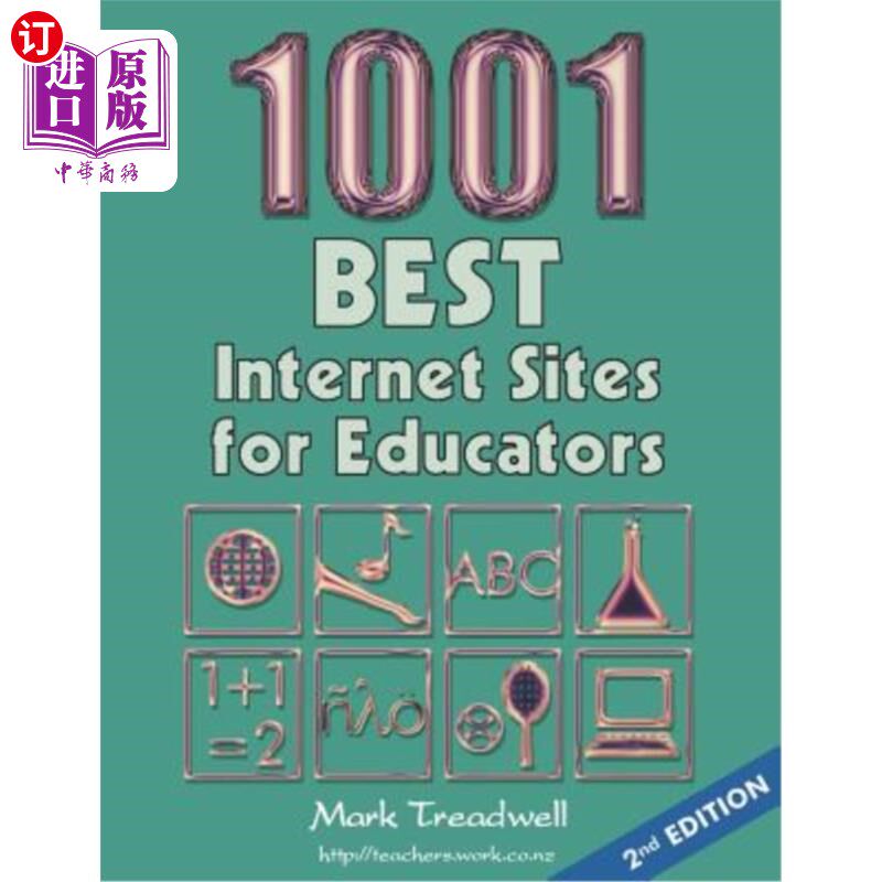 海外直订1001 Best Internet Sites for Educators 1001教育者网站