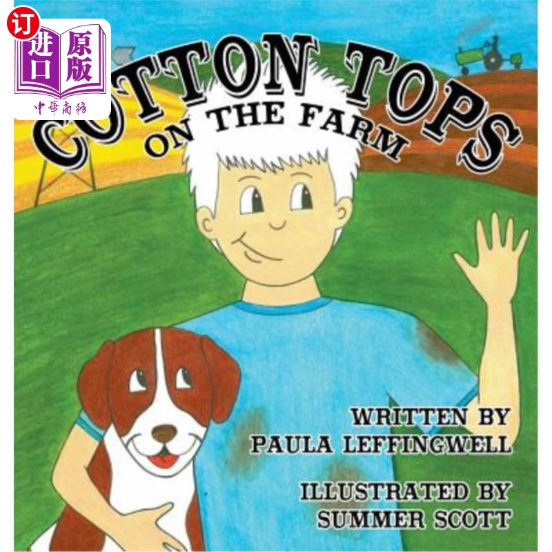 海外直订Cotton Tops on the Farm 农场上的棉花图片