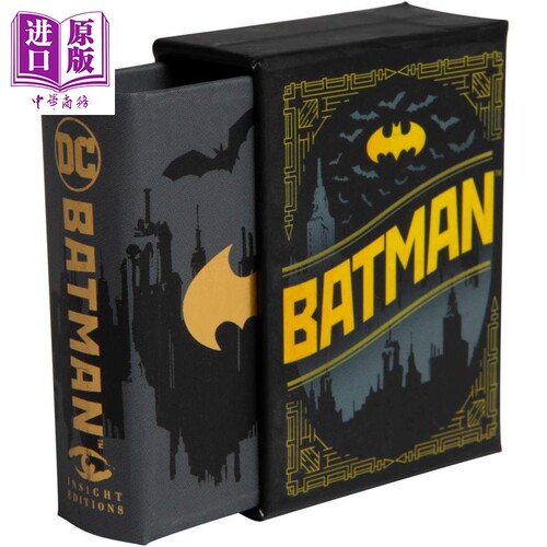DC Comics: Batman: Quotes from Gotham City (Tiny Book) 英文原版 DC漫画：蝙蝠侠：哥谭市篇（精装小书）【中商原版】