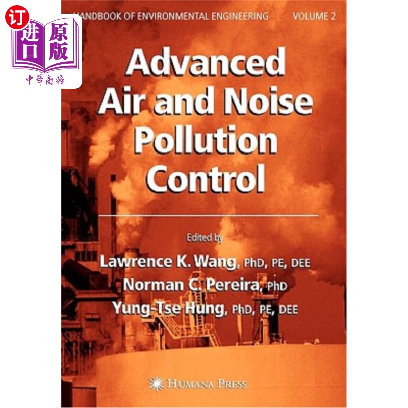 海外直订Advanced Air and Noise Pollution Control: Volume 2 先进的空气和噪声污染控制:第2卷