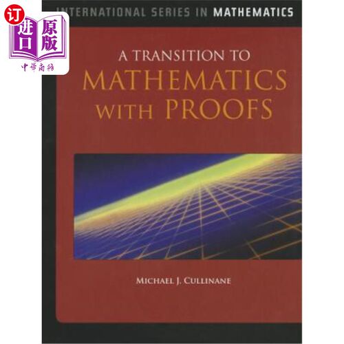 海外直订A Transition to Mathematics with Proofs 带证明的数学过渡