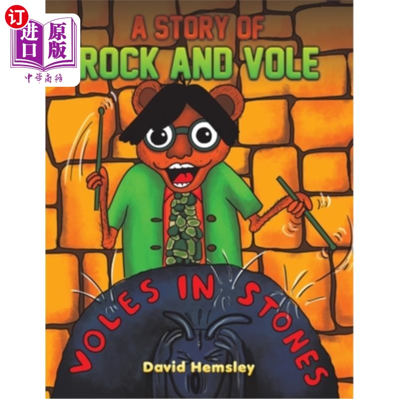 海外直订A Story of Rock and Vole 岩石和田鼠的故事