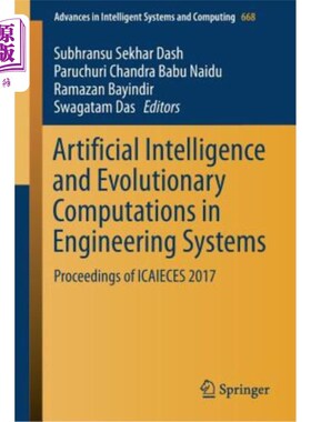 海外直订Artificial Intelligence and Evolutionary Computations in Engineering Systems: Pr 工程系统中的人工智能和进化