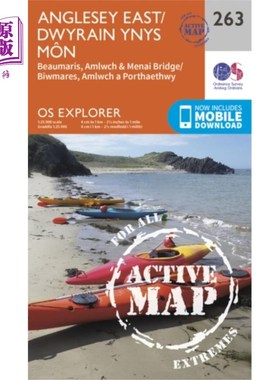 海外直订Anglesey East 安格尔西岛东部