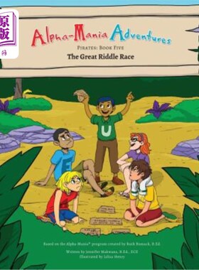 海外直订Alpha-Mania Adventures: The Great Riddle Race: A Sound Manipulation Book 阿尔法狂躁冒险:伟大的谜语竞赛:一个