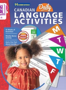 海外直订Canadian Daily Language Activities Grade 3 三年级加拿大日常语言活动