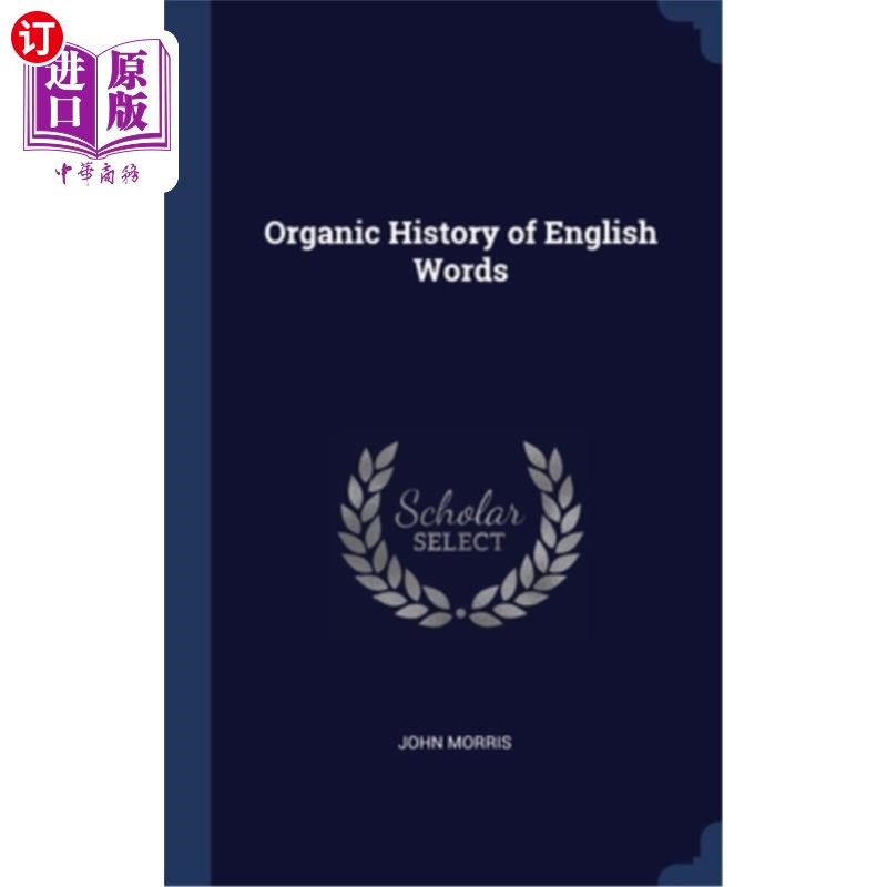 海外直订Organic History of English Words 英语单词的有机历史
