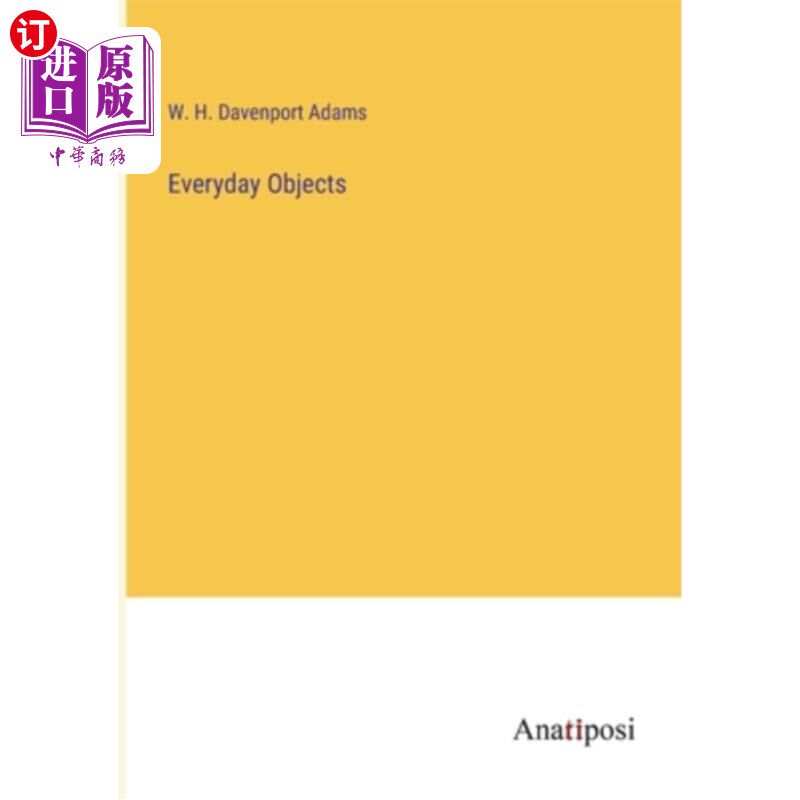 海外直订Everyday Objects 日常用品