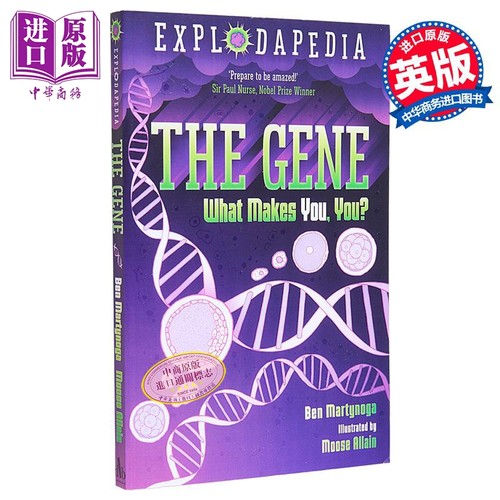 爆炸百科系列 基因 Explodapedia The Gene 英文原版 Ben Martynoga 科学百科 科普与科学通识【中商原版】