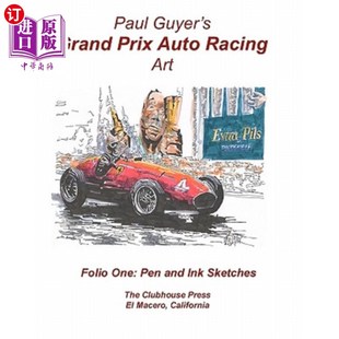Folio Auto Guyer 海外直订Paul 大奖赛赛车艺术：Folio Prix Grand Racing 保罗·盖尔 One Art