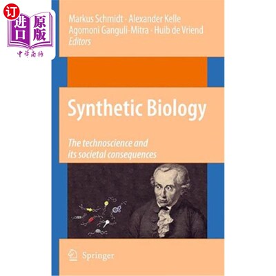 海外直订Synthetic Biology: The Technoscience and Its Societal Consequences 合成生物学:技术科学及其社会后果