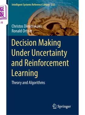 海外直订Decision Making Under Uncertainty and Reinforcem... 不确定性下的决策与强化学习