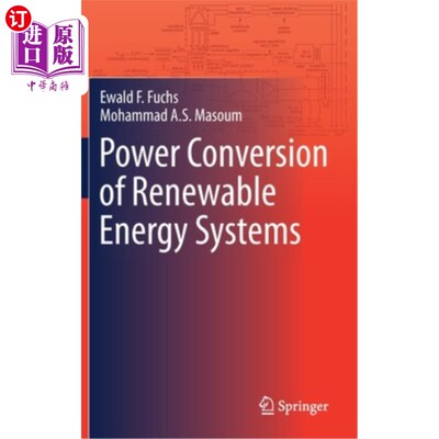海外直订Power Conversion of Renewable Energy Systems 可再生能源系统的电力转换
