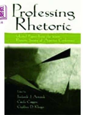 海外直订Professing Rhetoric 表达的言辞