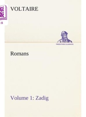 海外直订法语 Romans - Volume 1: Zadig 罗马人-第一卷：扎迪格