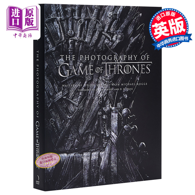 现货 权力的游戏：影视图片集 The Photography of Game of Thrones 英文原版 摄影画集【中商原版】冰与火之歌