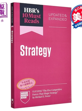 哈佛商业评论 战略10篇 更新扩充版 含塑造行业竞争的五种力量 HBRs 10 Must Reads on Strategy 英文原版【中商原版】