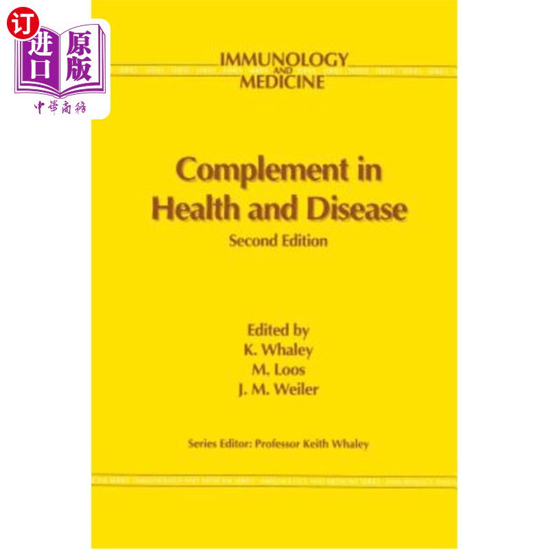 海外直订医药图书Complement in Health and Disease 健康与疾病中的补体