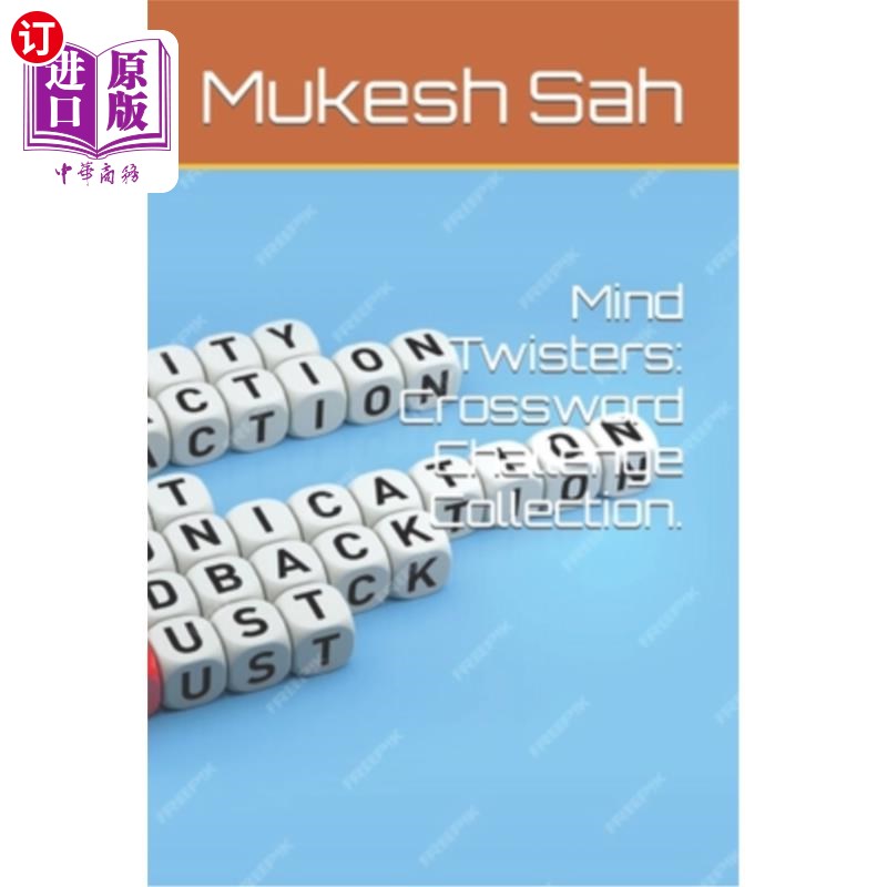 海外直订Mind Twisters: Crossword Challenge Collection. 益智游戏：填字游戏挑战合集。