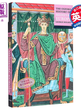 牛津中世纪欧洲历史学 The Oxford History of Medieval Europe 英文原版 George Holmes 人文社科 欧洲史【中商原版】