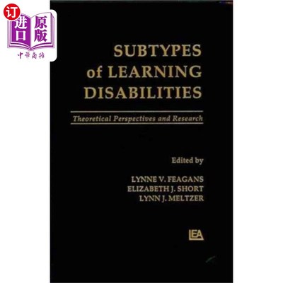 海外直订Subtypes of Learning Disabilities 学习障碍的亚型