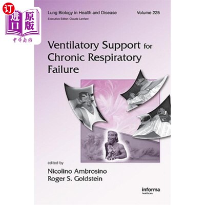 海外直订医药图书Ventilatory Support for Chronic Respiratory Failure 慢性呼吸衰竭的通气支持