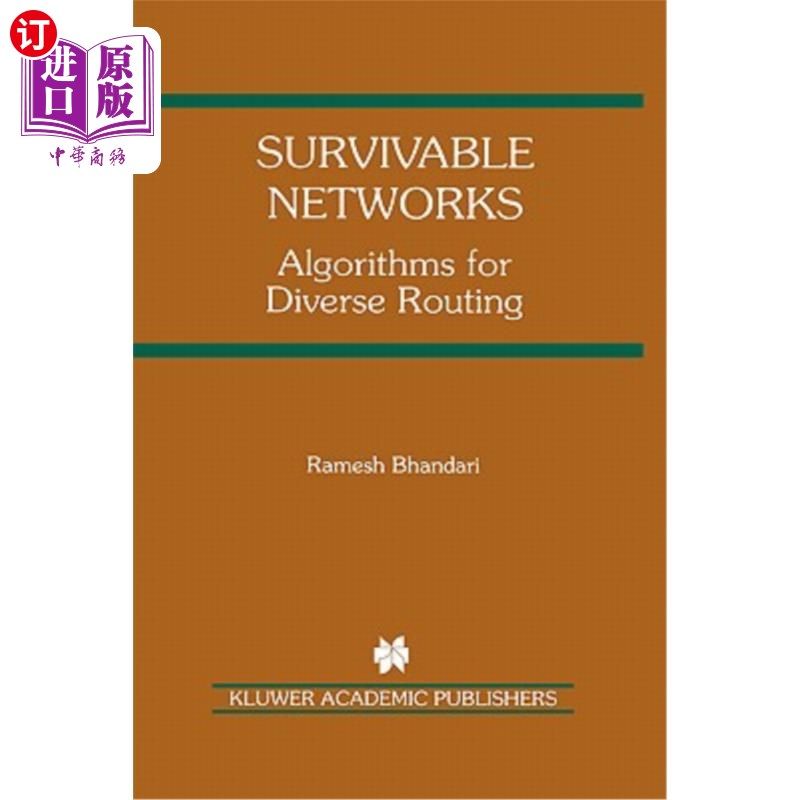 海外直订Survivable Networks: Algorithms for Diverse Routing 可生存：多种路由算法