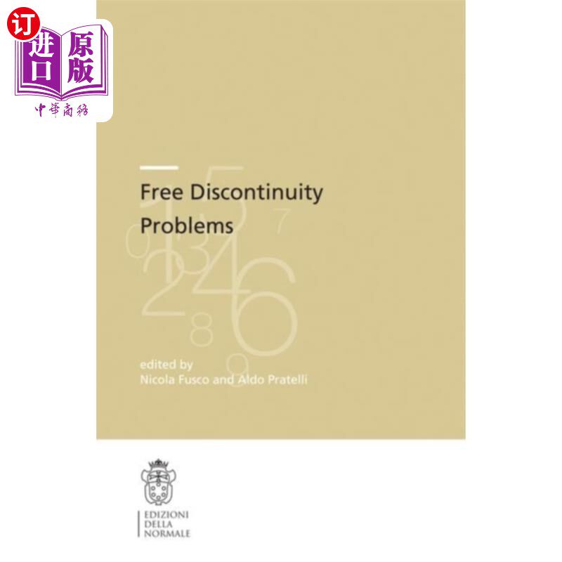 海外直订Free Discontinuity Problems 自由不连续问题