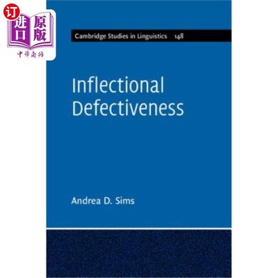 海外直订Inflectional Defectiveness 屈折的缺陷