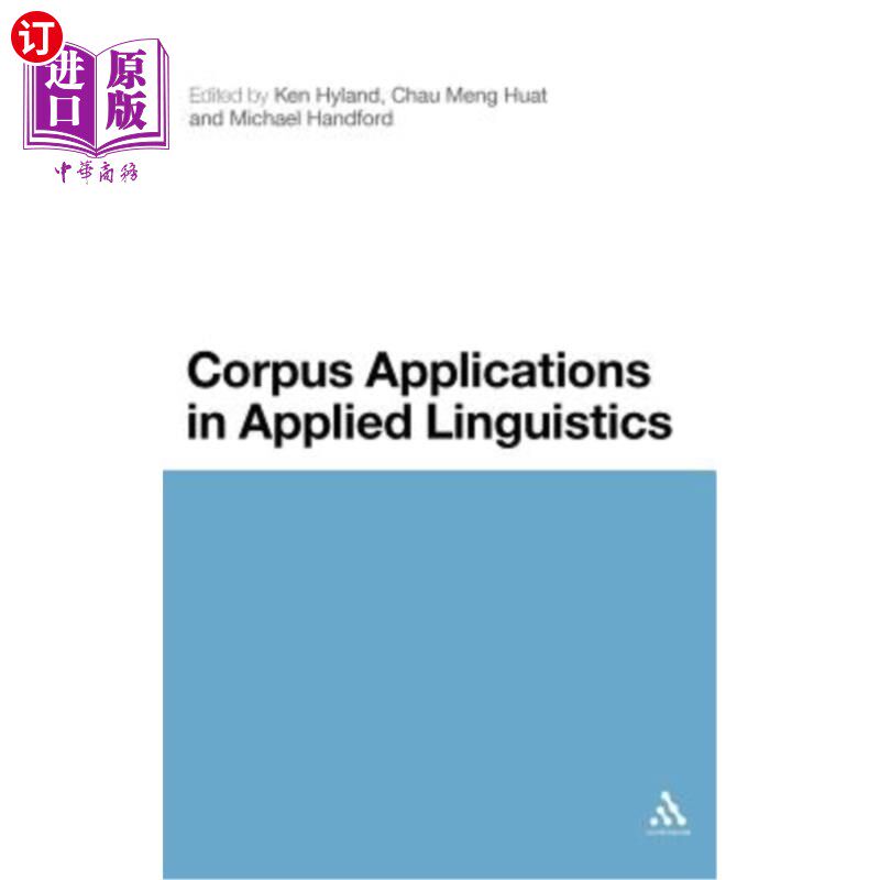海外直订Corpus Applications in Applied Linguistics 语料库在应用语言学中的应用