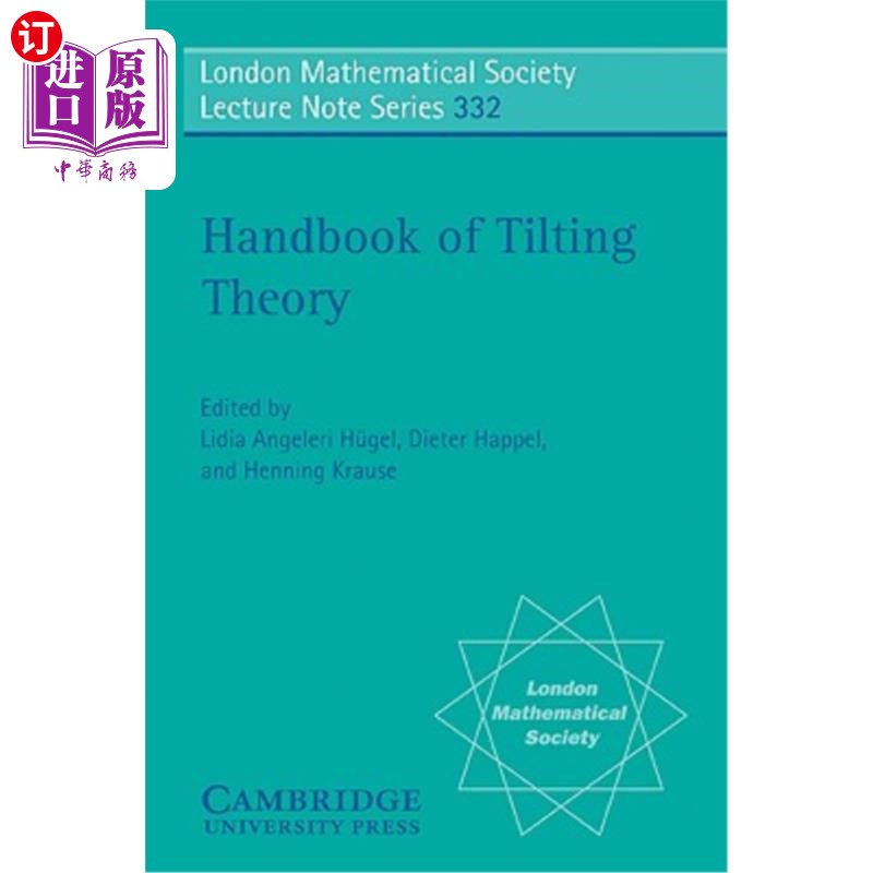 海外直订Handbook of Tilting Theory 倾斜理论手册