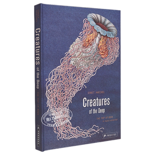深海生物3D立体书 进口艺术 Creatures of the Deep: The Pop-up Book 进口创意礼品书 益智玩具 科普读物 【中商原版】