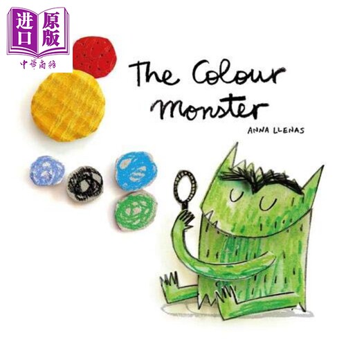 Anna Llenas：The colour monster 有颜色的怪兽 英文原版进口亲子情绪绘本【中商原版】