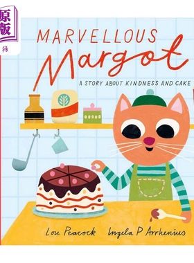 现货 Marvellous Margot 玛格特小猫咪 英文原版 进口图书 儿童绘本 动物故事图画书【中商原版】